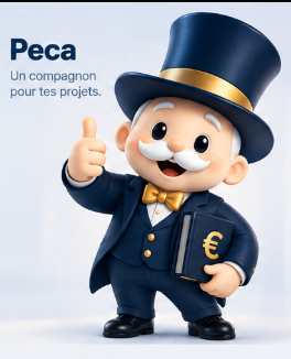 Peca, compagnon pour tes projets